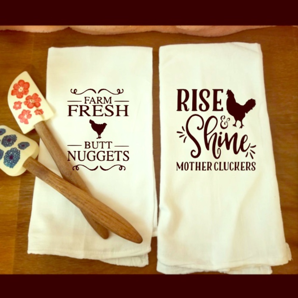 Funny kitchen Flour Sack Towles